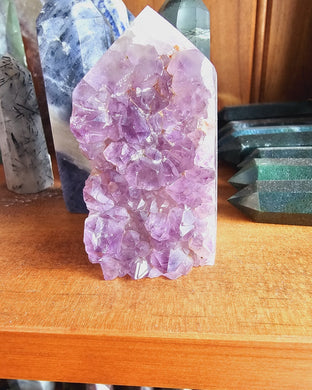 Amethyst Raw Cluster Point