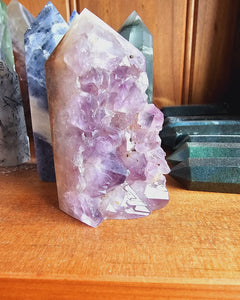 Amethyst Raw Cluster Point