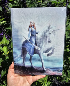 Journey Starts Canvas - Anne Stokes