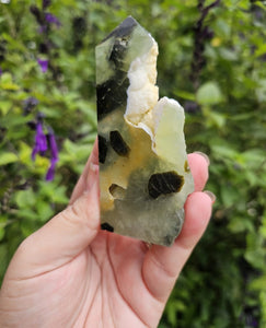 Raw Prehnite Point