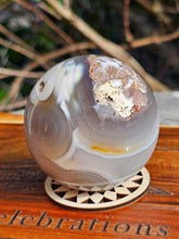Load image into Gallery viewer, Natural Orca Agate Sphere