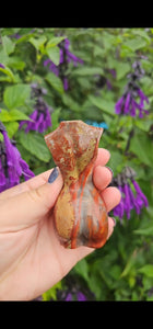 Red Jasper Torso Carving