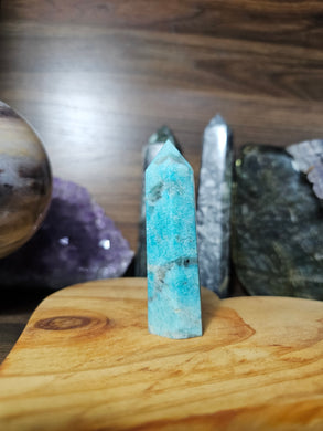 Amazonite With Smokey Quartz Inclusions