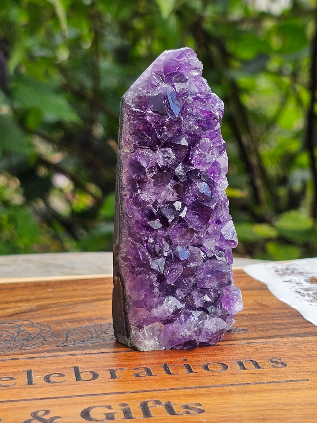 Amethyst Raw Cluster Point
