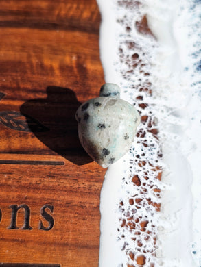 Kiwi Jasper Acorn Carving