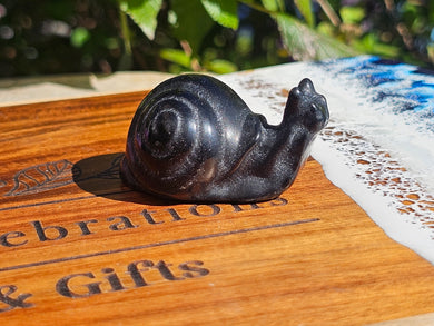 Black Obsidian Snail