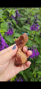 Red Jasper Torso Carving