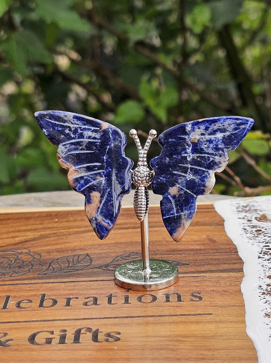Sodalite Wing Set