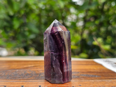 Rainbow Fluorite Point