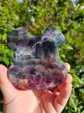Load image into Gallery viewer, Rainbow Fluorite Bear Bowl