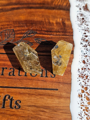 Gold Rutilated Quartz Mini Freeform