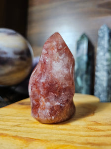 Hematoid Quartz Flame