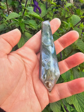 Moss Agate Wand #1