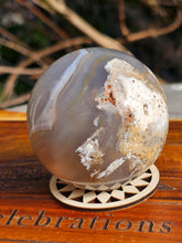 Load image into Gallery viewer, Natural Orca Agate Sphere
