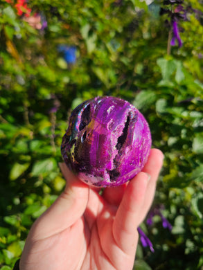 Dyed Sphalerite Sphere #2