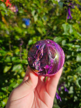 Load image into Gallery viewer, Dyed Sphalerite Sphere #2