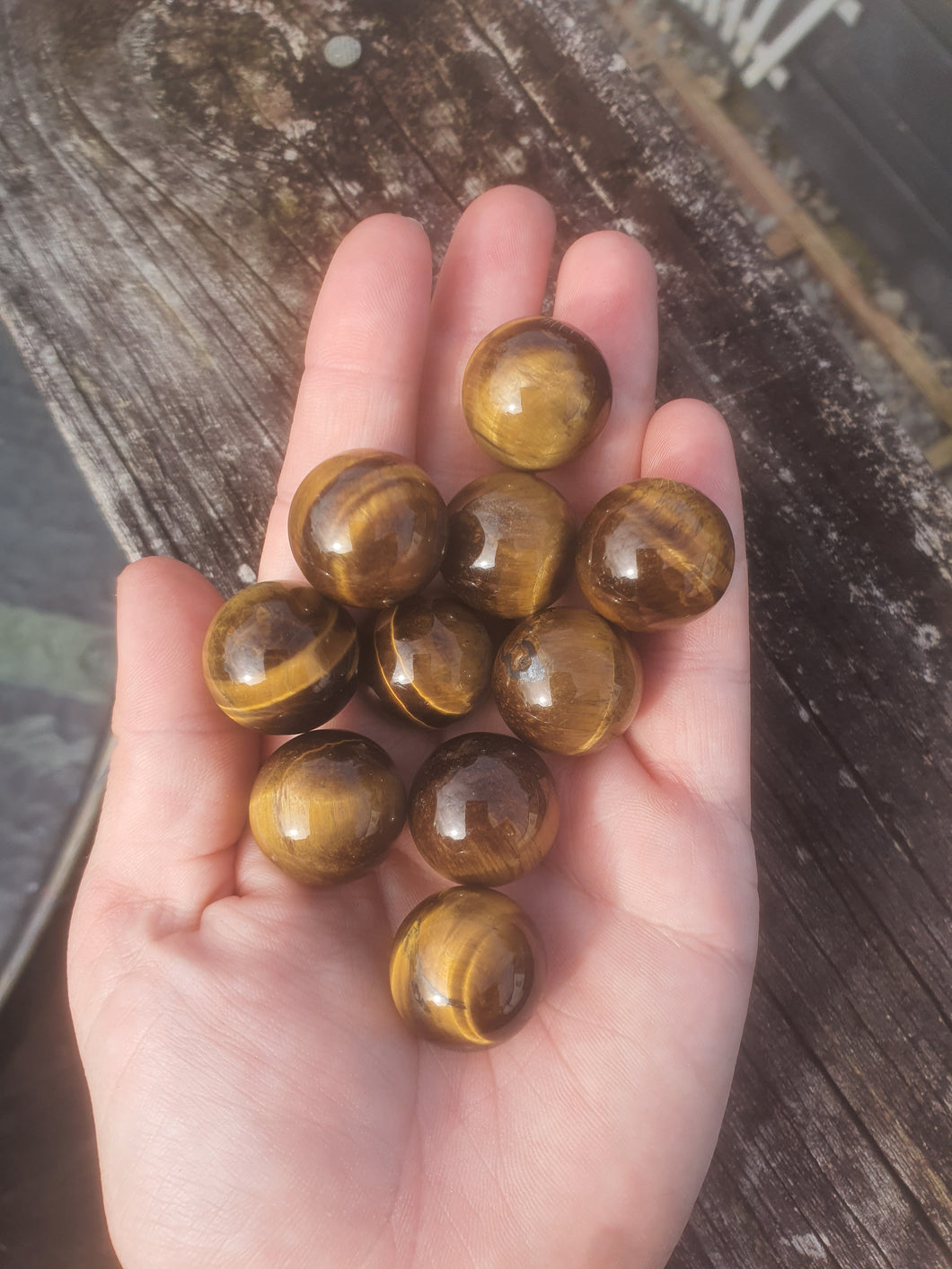 Tiger Eye Mini Sphere $5