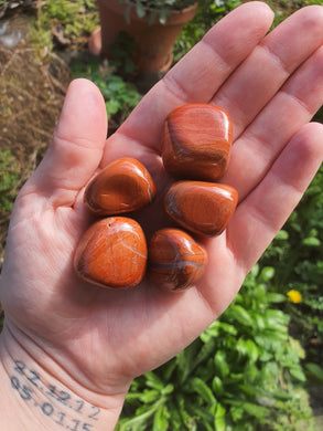 Red Jasper Tumble Stones