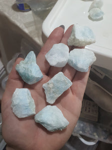 Blue Aragonite Raw