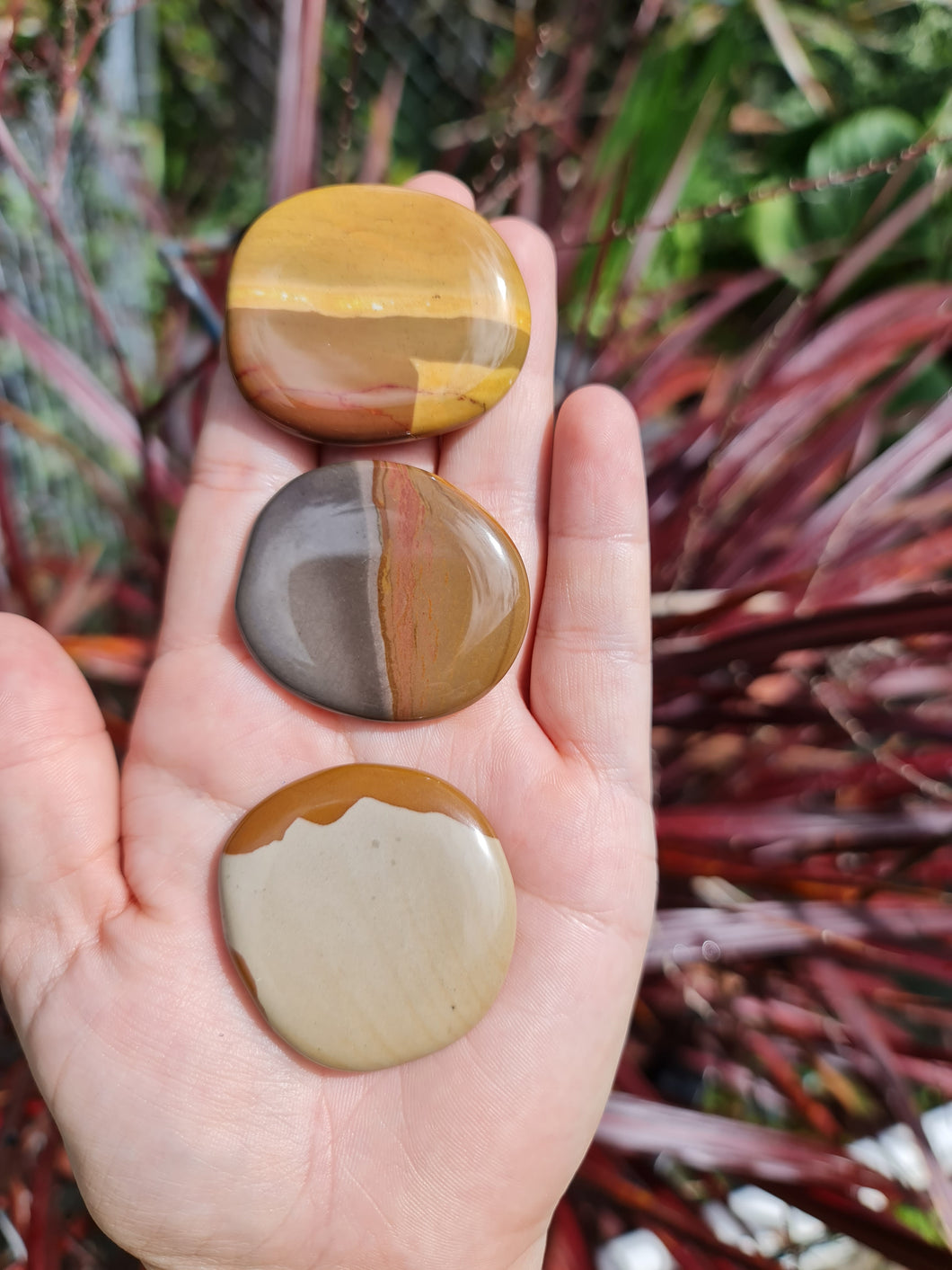 Polychrome Jasper Flat Stones