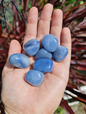 Blue Quartz Tumbles