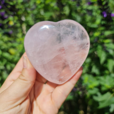 Rose Quartz Heart