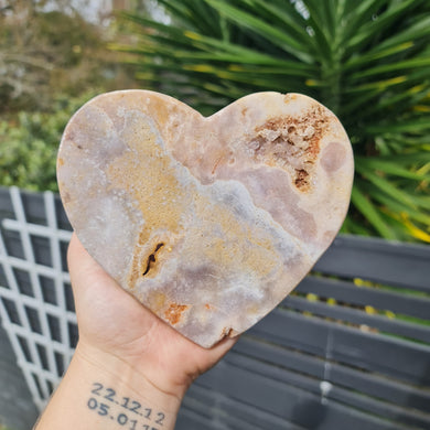 Pink Amethyst Heart