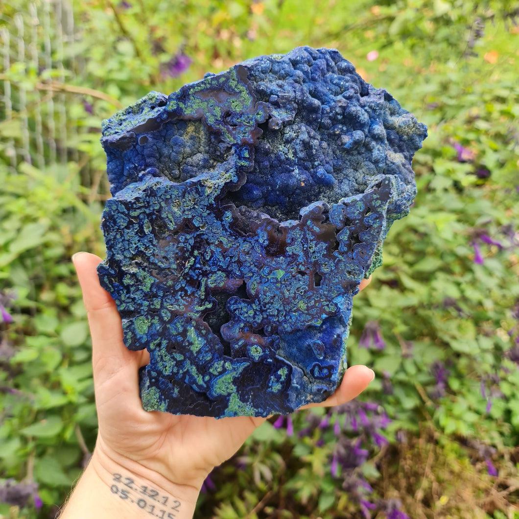 Azurite & Malachite Slab