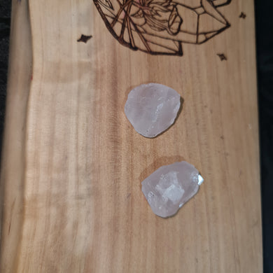 Raw Rose Quartz Pendant