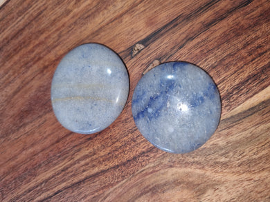 Blue Quartz Flat Stones