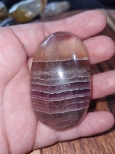 Rainbow Fluorite Palm Stones