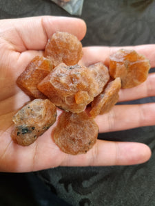 Raw Red Calcite