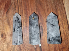 Load image into Gallery viewer, Black Tourmaline In Quartz Points