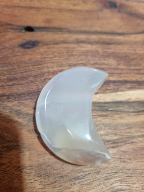 Flower Agate Moon