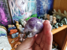 Load image into Gallery viewer, Chevron/Dream Amethyst Skull