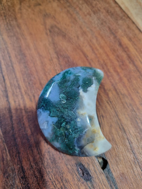 Moss Agate Moon