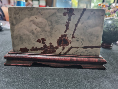 Picture Jasper Slab in Stand