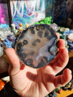 Black Agate Slab