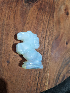 Opalite Carved Horse