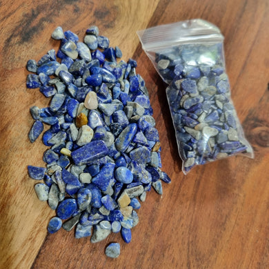 Lapis Lazuli Chip Bags