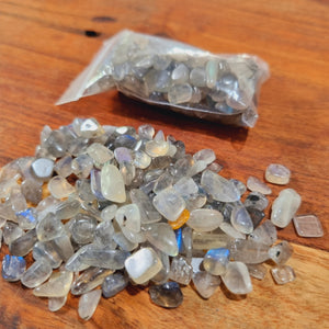 Labradorite Chip Bag