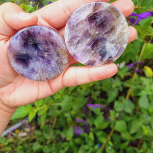 Chevron Amethyst Bowl