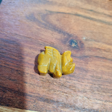 Ocean Jasper Flying Pig Mini Carving
