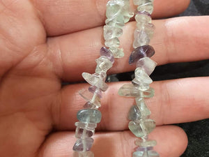 Pastel Fluorite Chip Bracelet