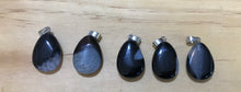 Load image into Gallery viewer, Black Sardonyx Agate pendant -Tear Drop