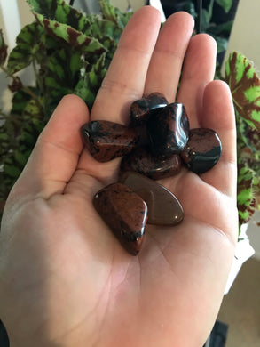 Mahogany Obsidian Tumble Stones