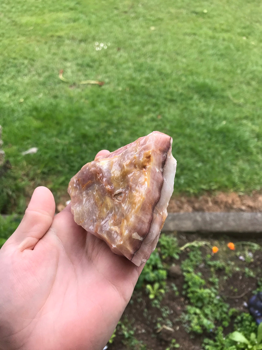 Rainbow Calcite - Large