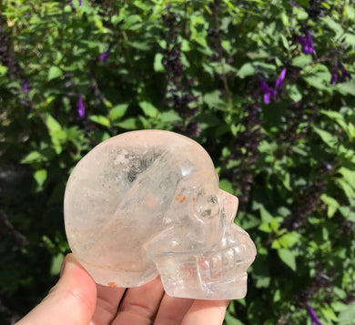 Clear Quartz Skull