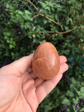 Peach Moonstone Egg #1