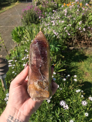 Yellow Fluorite Point